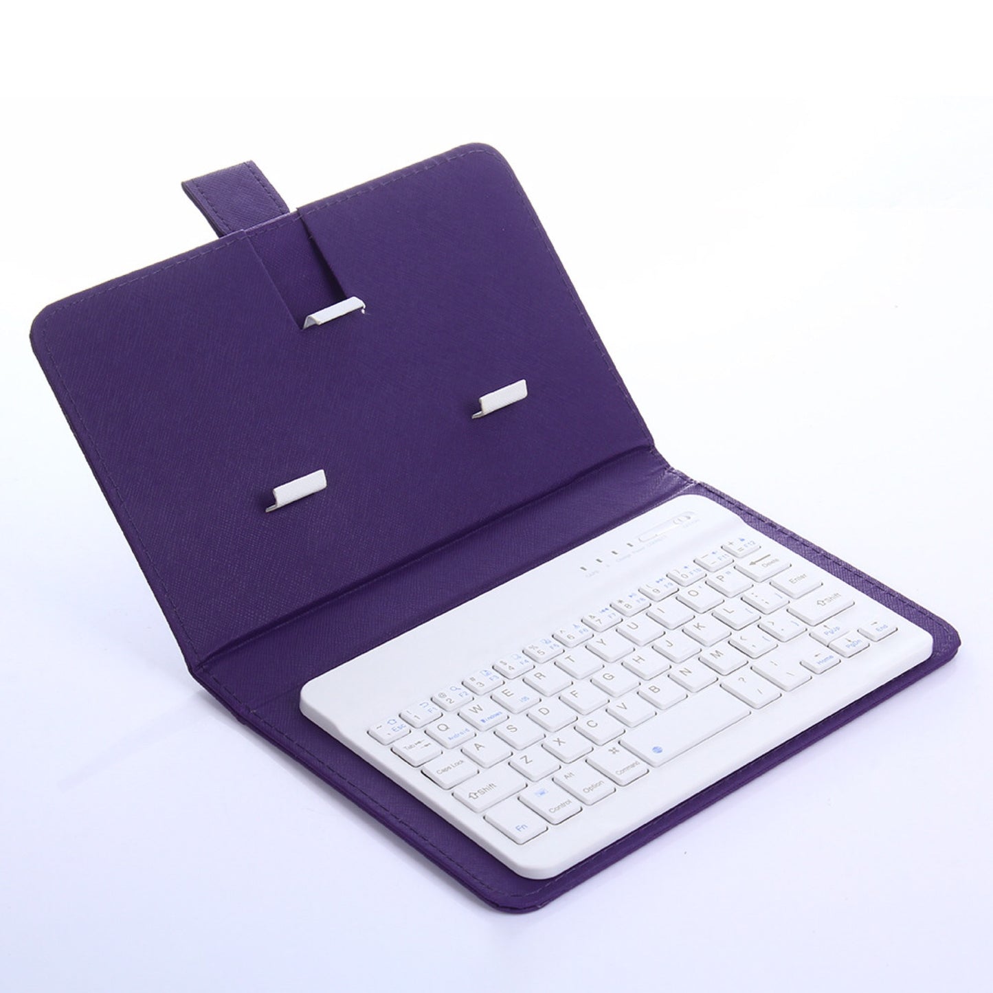 Mobile Phone Bluetooth Keyboard Leather Case